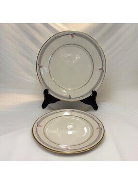 Lenox Bone China Gramercy 1 Salad Plate, 1 Bread & Butter Plate Made in USA